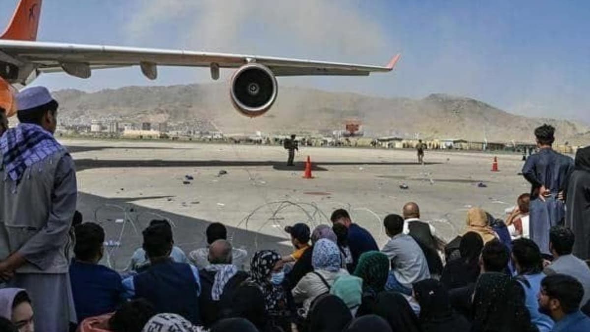 Trapped between Soldiers and Taliban at Kabul Airport Gates, Afghans Feel Betrayed