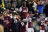 Michail Antonio Double Helps West Ham Sink Leicester and Go Top of Premier League