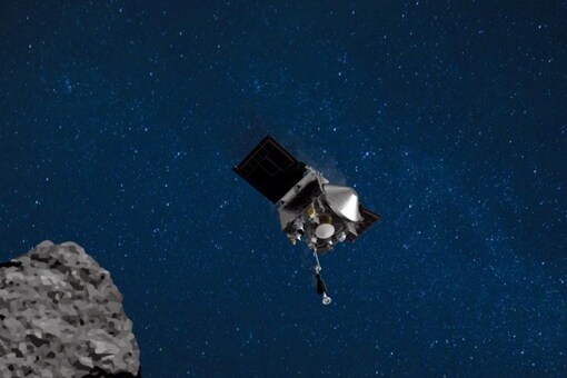  NASA's Osirix-Red Spacecraft about to touch Asteroid Bennu. Credits: AFP.
