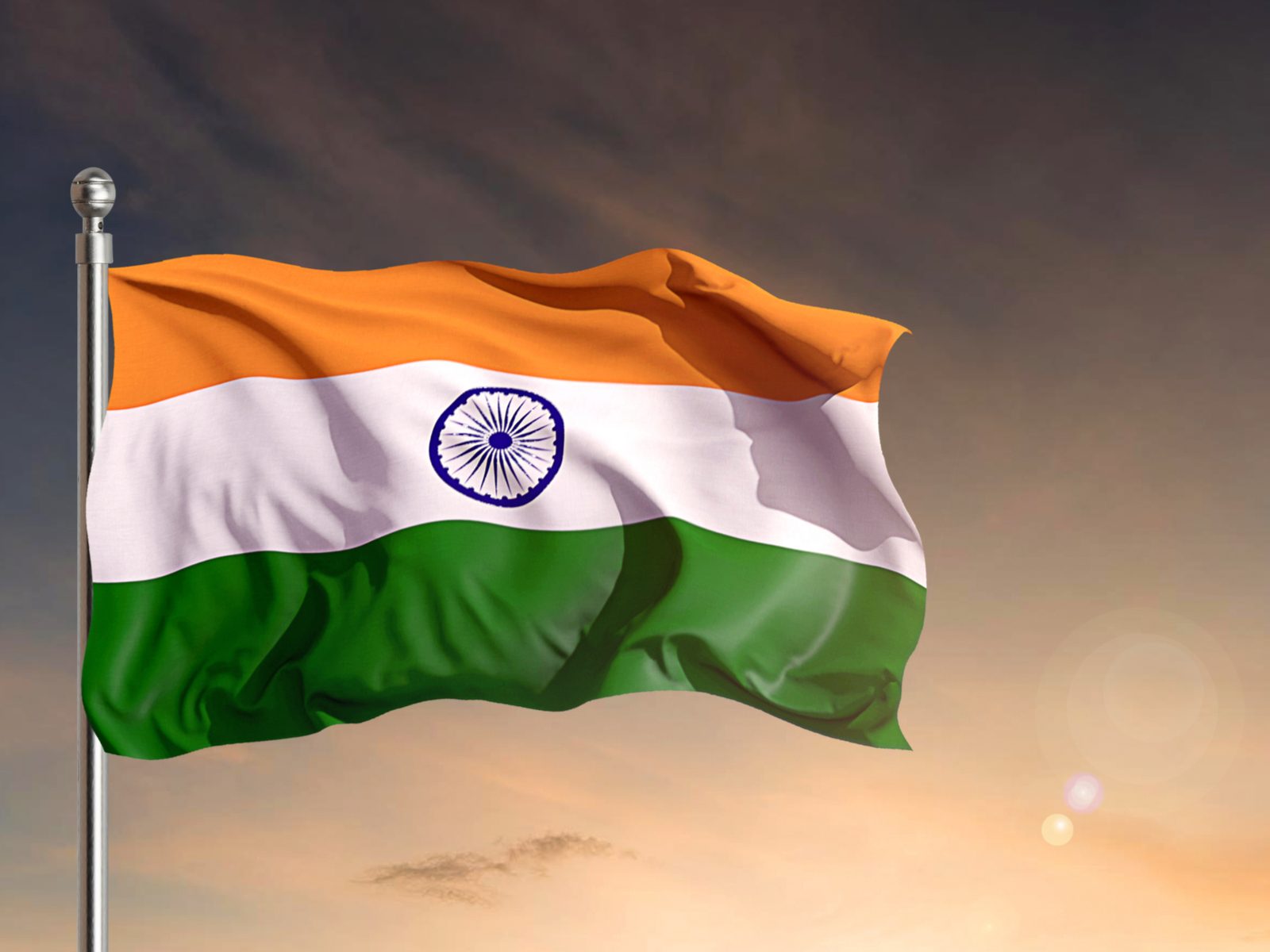 Does Anyone Know What The Indian Flag Looks Like 