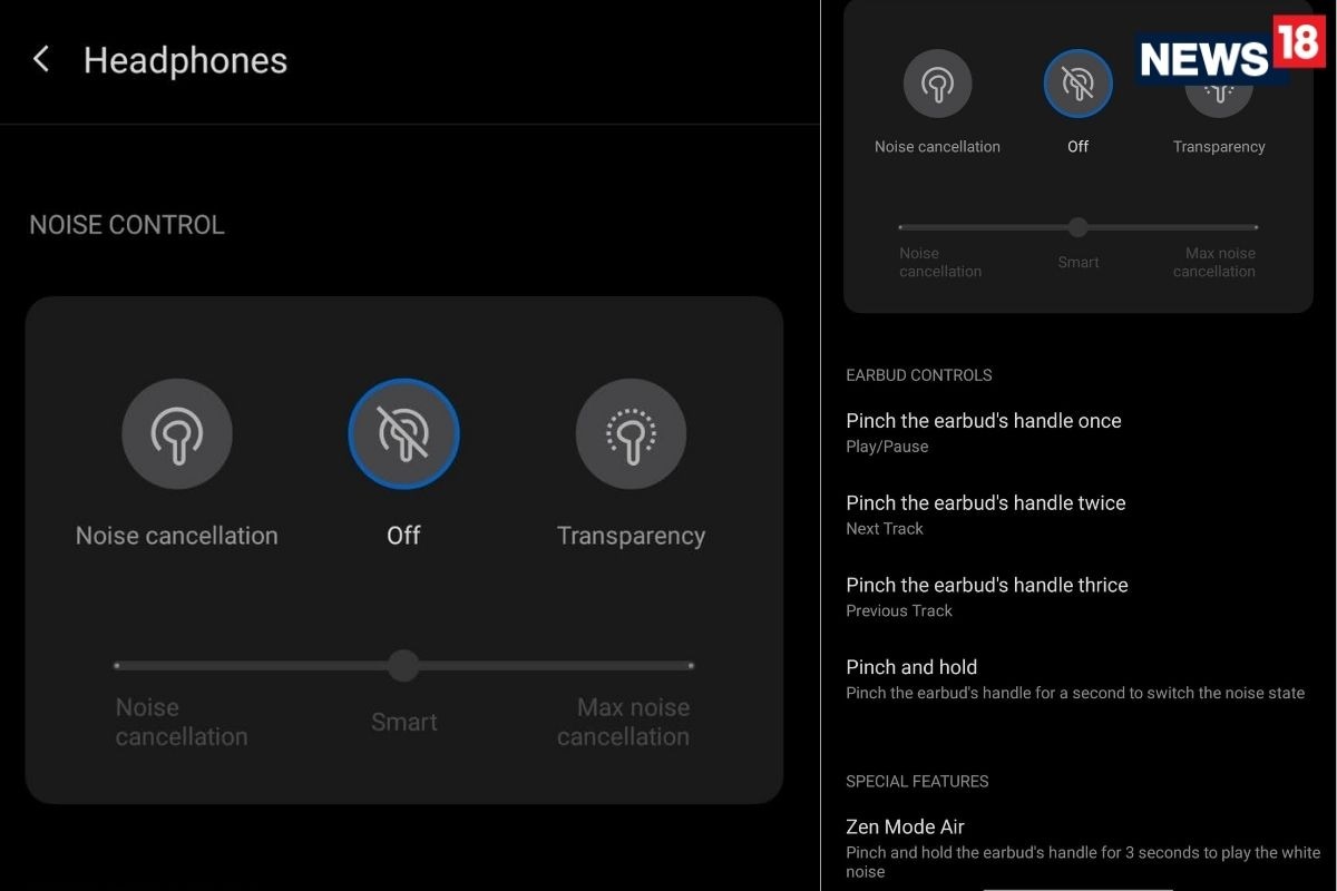 Oneplus earbuds online controls