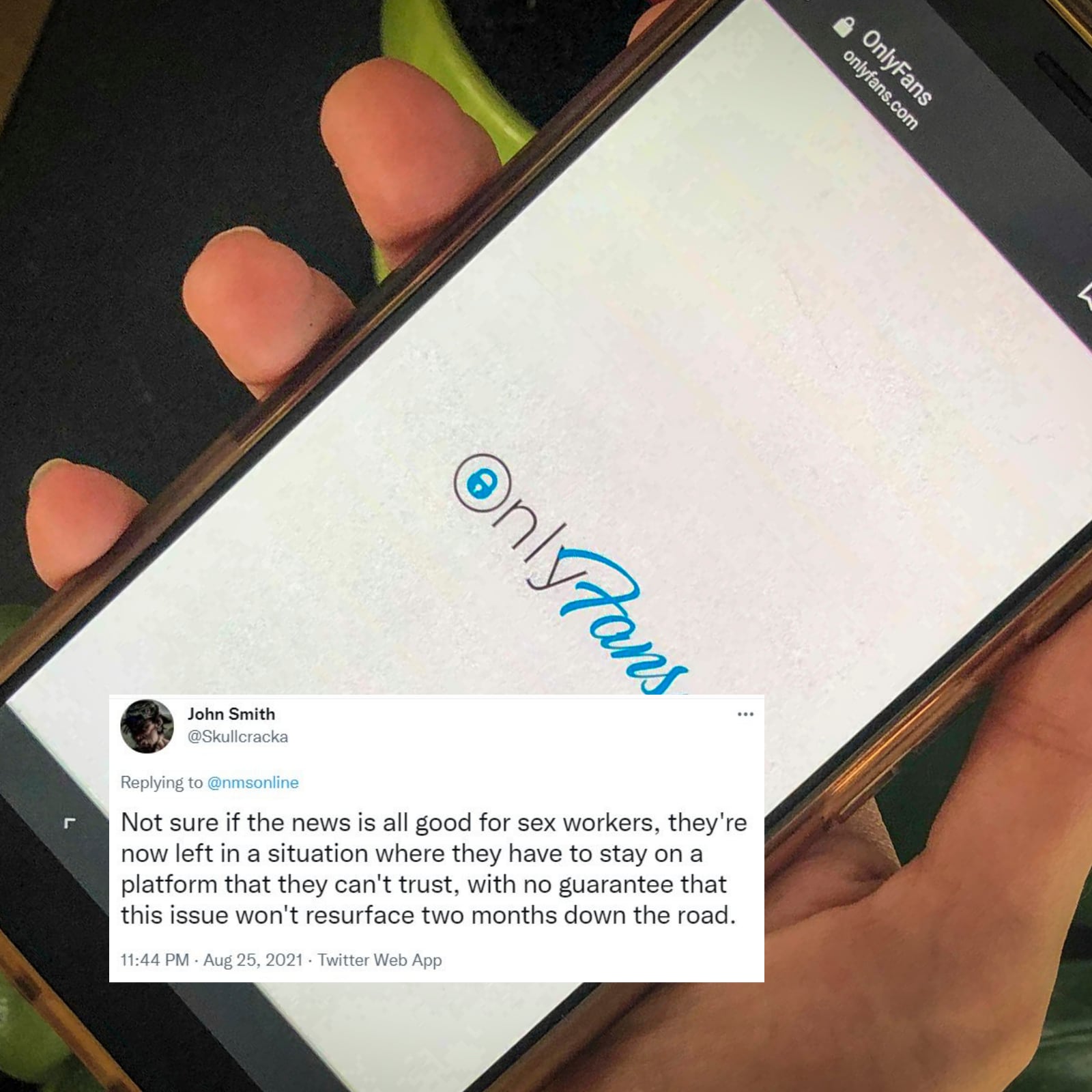 1600px x 1600px - OnlyFans Users Call Move 'Sketchy' as Site Retracts 'Sexually Explicit'  Content Ban