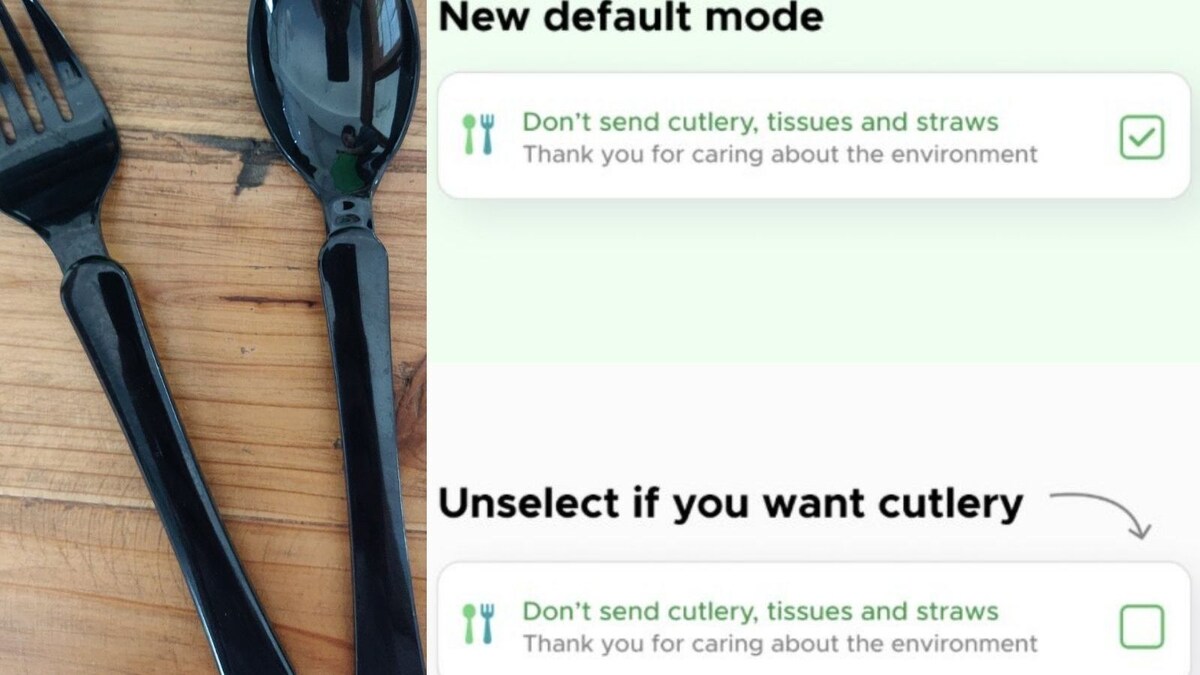 Zomato's Newest 'Cutlery' Feature Aims to Reduce Plastic Usage, Twitter