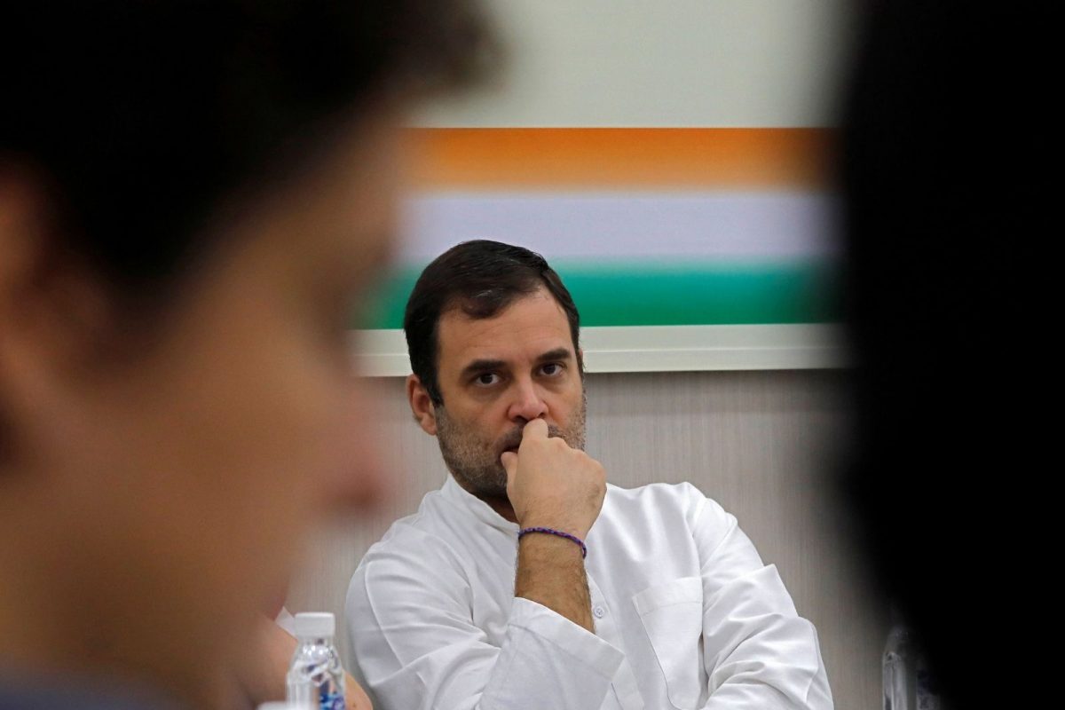 Rahul Gandhi's Twitter handle was locked on temporarily after he shared pictures of the family of a nine-year-old alleged rape-and-murder victim in Delhi last week in violation of laws. (Reuters)