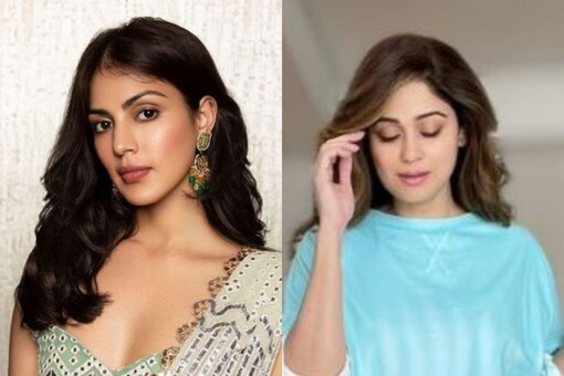 Rhea Chakraborty, (L) Shamita Shetty