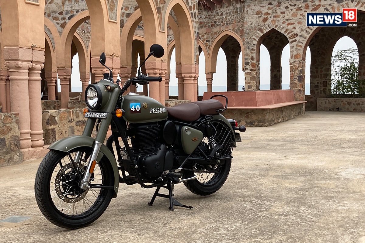 In Pics 2021 Royal Enfield Classic 350 See Design Features and More in Detail News18