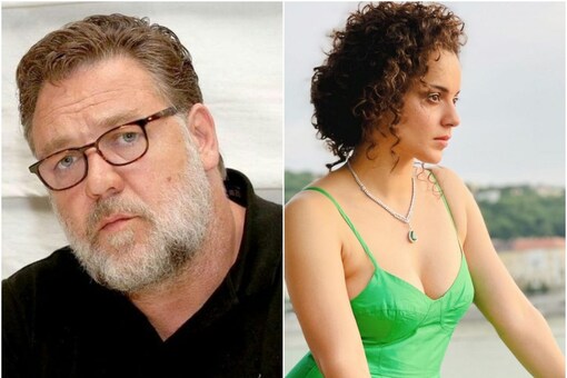 Russell Crowe and Kangana Ranaut.
