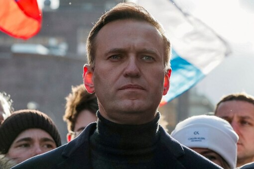 FILE PHOTO: Russian opposition politician Alexey Navalny attends a rally to mark the 5th anniversary of the assassination of opposition politician Boris Nemtsov and to protest proposed amendments to the country's constitution, in Moscow, Russia February 29, 2020.  Reuters / Shamil Zumatov / File photo