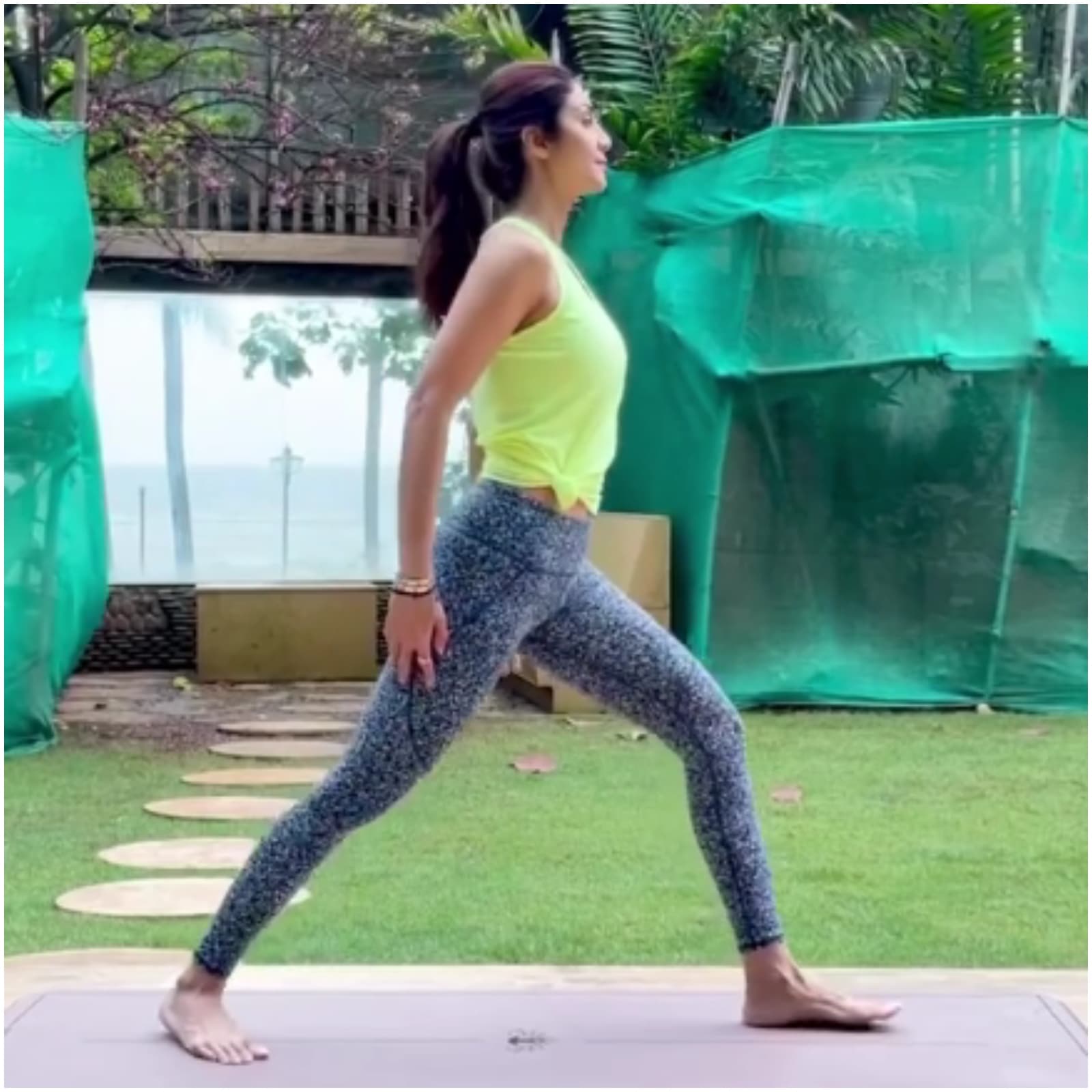 Shilpa Shetty Sexe Vides - Watch: Shilpa Shetty Shares Yoga Video with Empowering Message