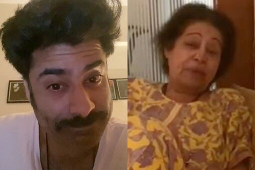 Sikandar Kher and Kirron Kher