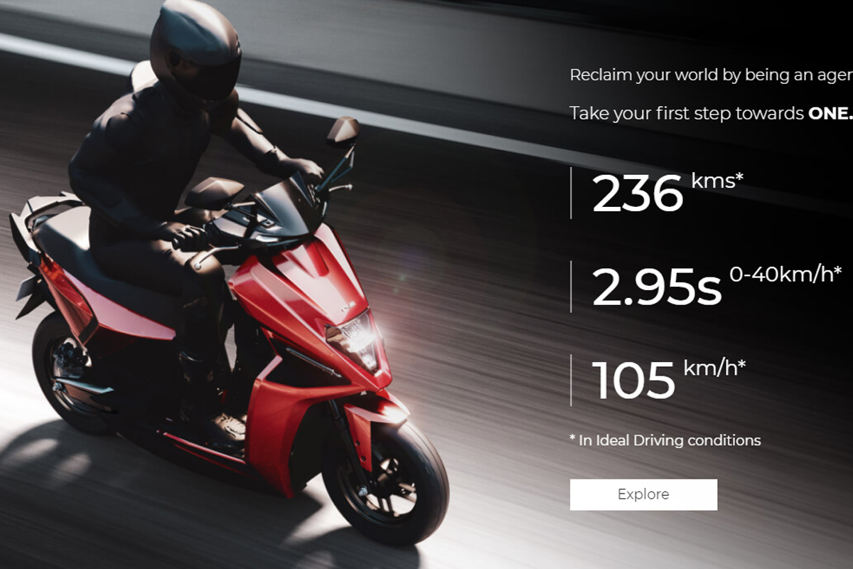 In Pics Simple Energy One Electric Scooter Launched in India, See