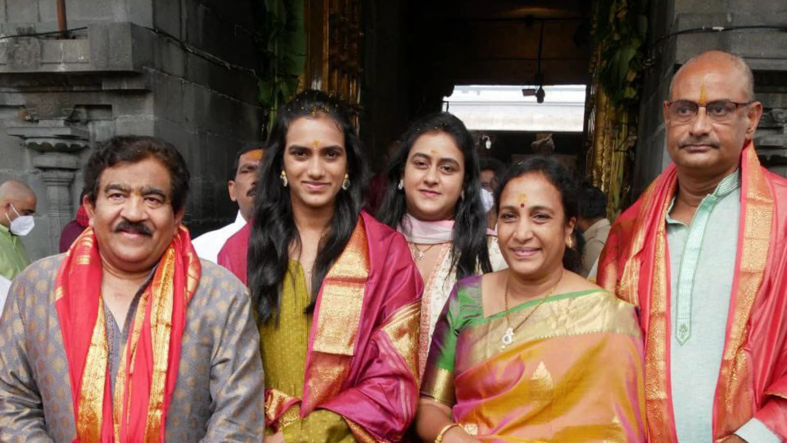 PV Sindhu Visits Tirumala Temple, Seeks Blessing For Her Badminton Academy