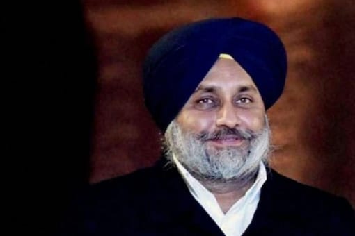 Sukhbir Singh Badal.  (File photo/News18)