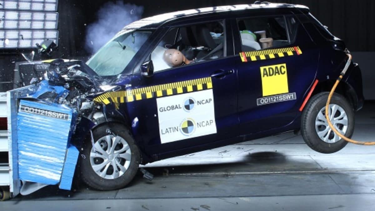 India-Made Suzuki Swift Hatchback Receives Zero Stars in Latest Latin NCAP Crash Test