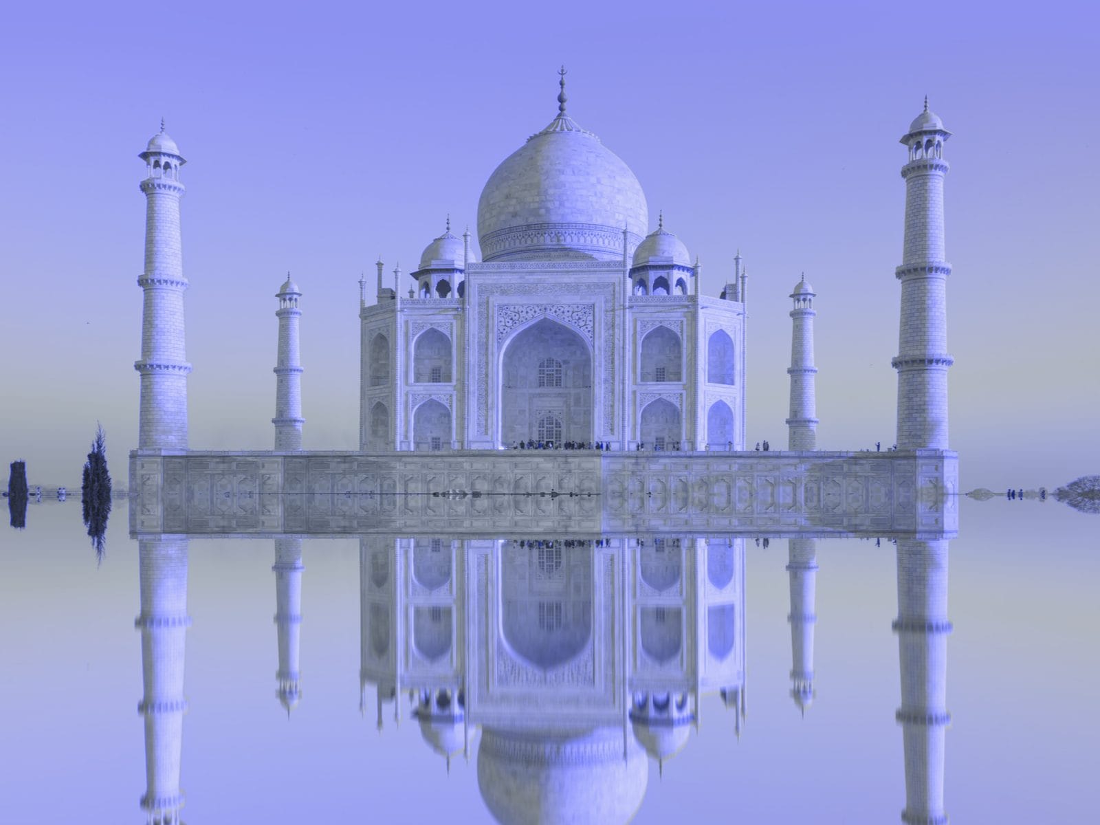 Taj Mahal At Night 2022