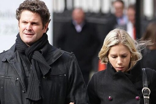 Chris Cairns and wife Melanie.