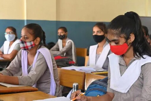 Uttar Pradesh Schools Reopen For Classes 9 To 12 In Two Different Shifts