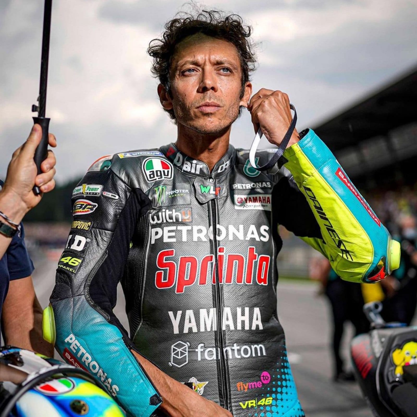 Valentino Rossi is retiring from motorcycle racing