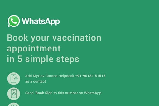 The government recently announced that the MyGov chatbot and WhatsApp can also be used to download vaccine certificates from WhatsApp.