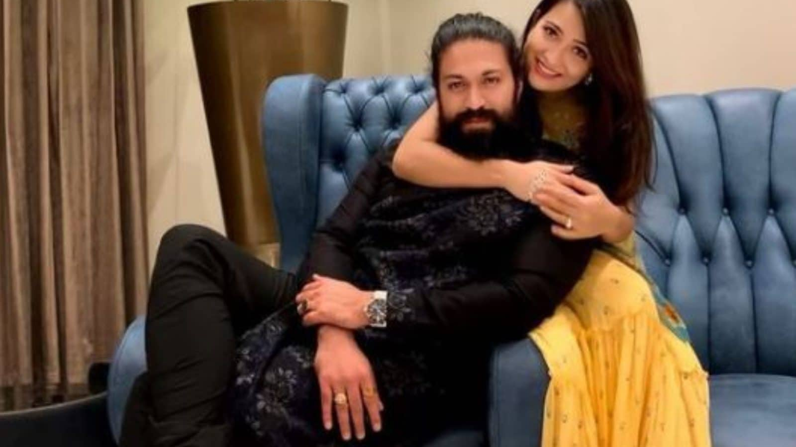 KGF Star Yash, Wife Radhika Pandit Celebrate 5 Years of Engagement with ...