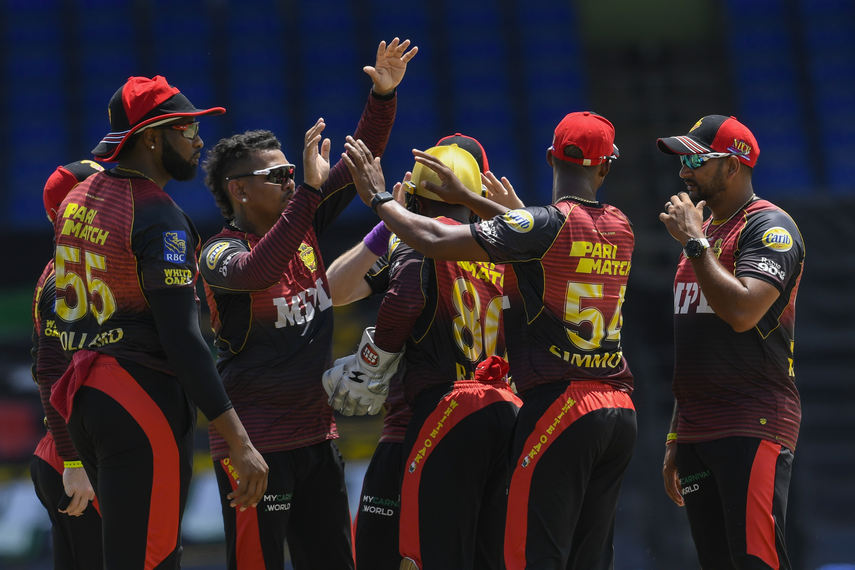 CPL 2021: IN PICS-Guyana Amazon Warriors Edge Trinbago Knight Riders in Thrilling Super Over Encounter