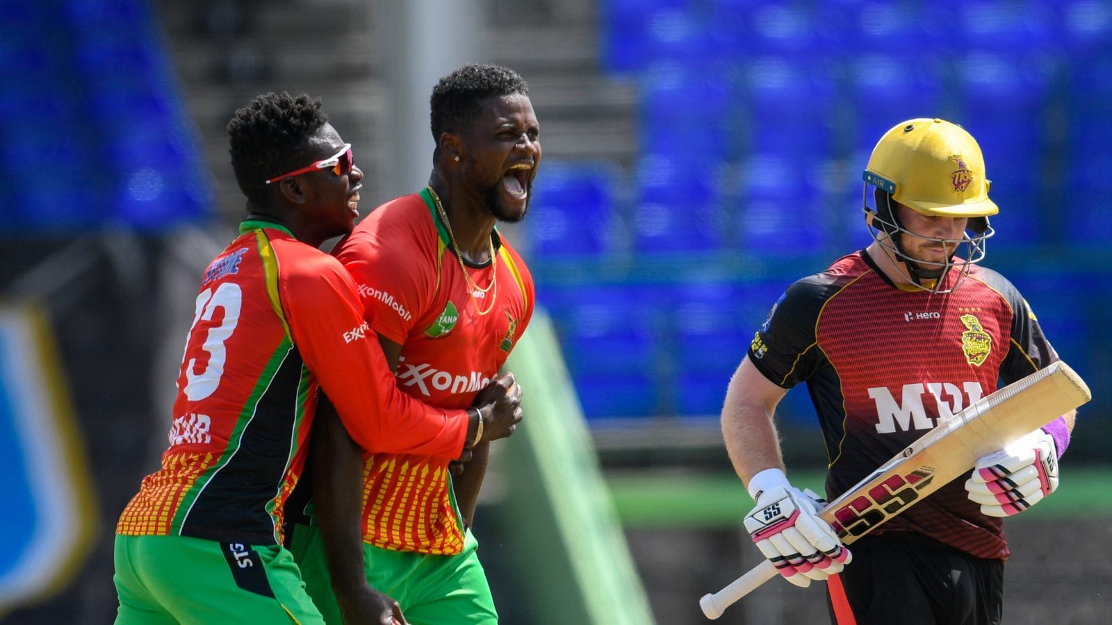 CPL 2021 Guyana Amazon Warriors Hold Nerves to Clinch Win in First Super Over Thriller