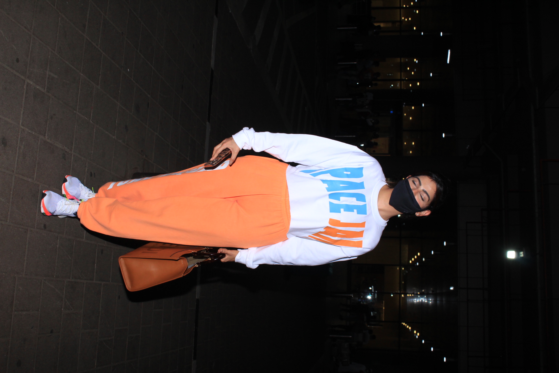 Athiya Shetty seen at the airport. 