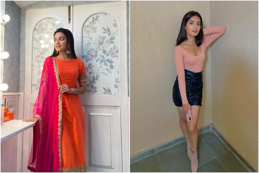  Qurbaan Hua's Pratibha Ranta aka Chahat keeps giving us modern day fashion goals on social media, even though her look in the show is simple and plain.