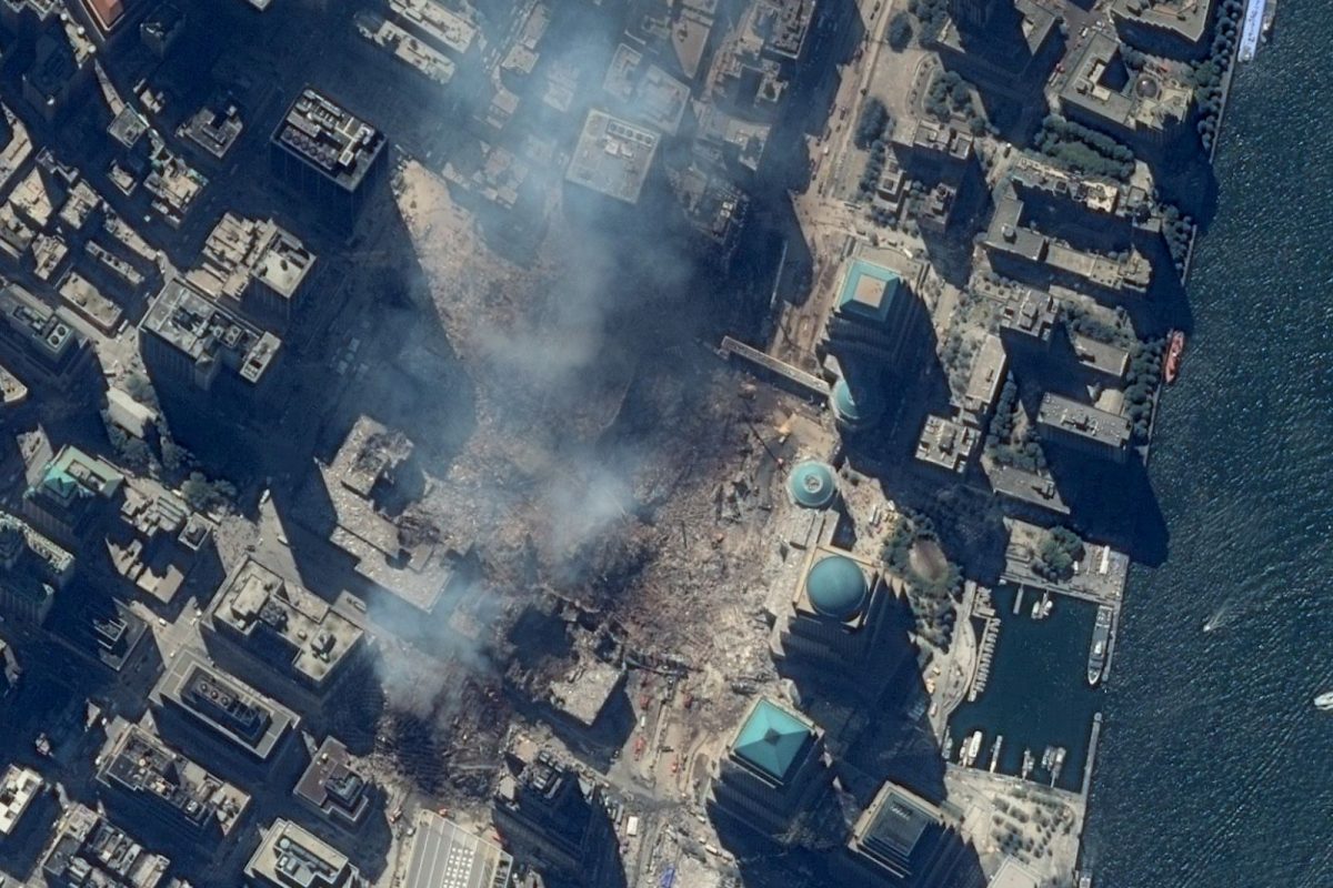 In Photos: Images From Satellite IKONOS Shows Devastating Impact Post 9/11 Attack