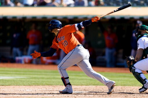 A's Edge AL West-leading Astros Again On Walk-off Hit In 9th