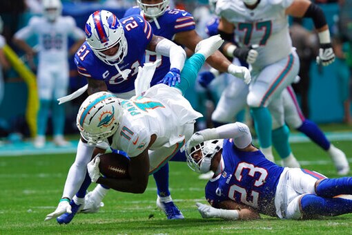 Bills' Pass Rush Steps Up In Dominating Win Over Dolphins