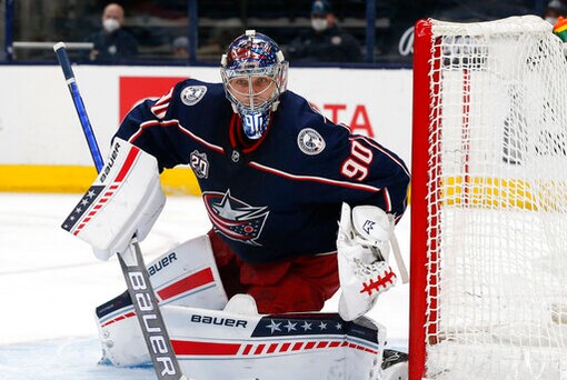Blue Jackets Sign G Merzlikins To $27M Contract Extension