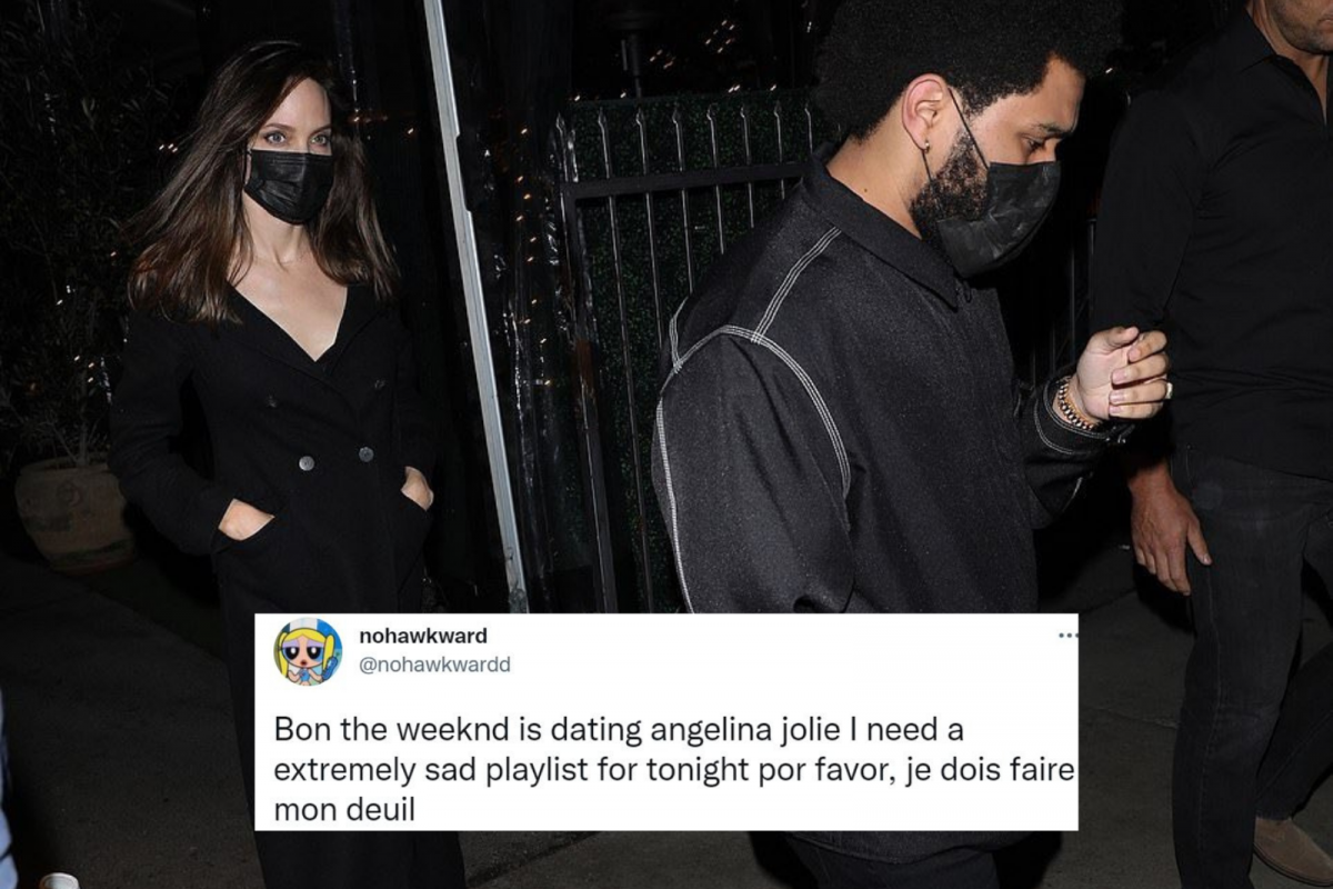 Angelina Jolie The Weeknd Pictures