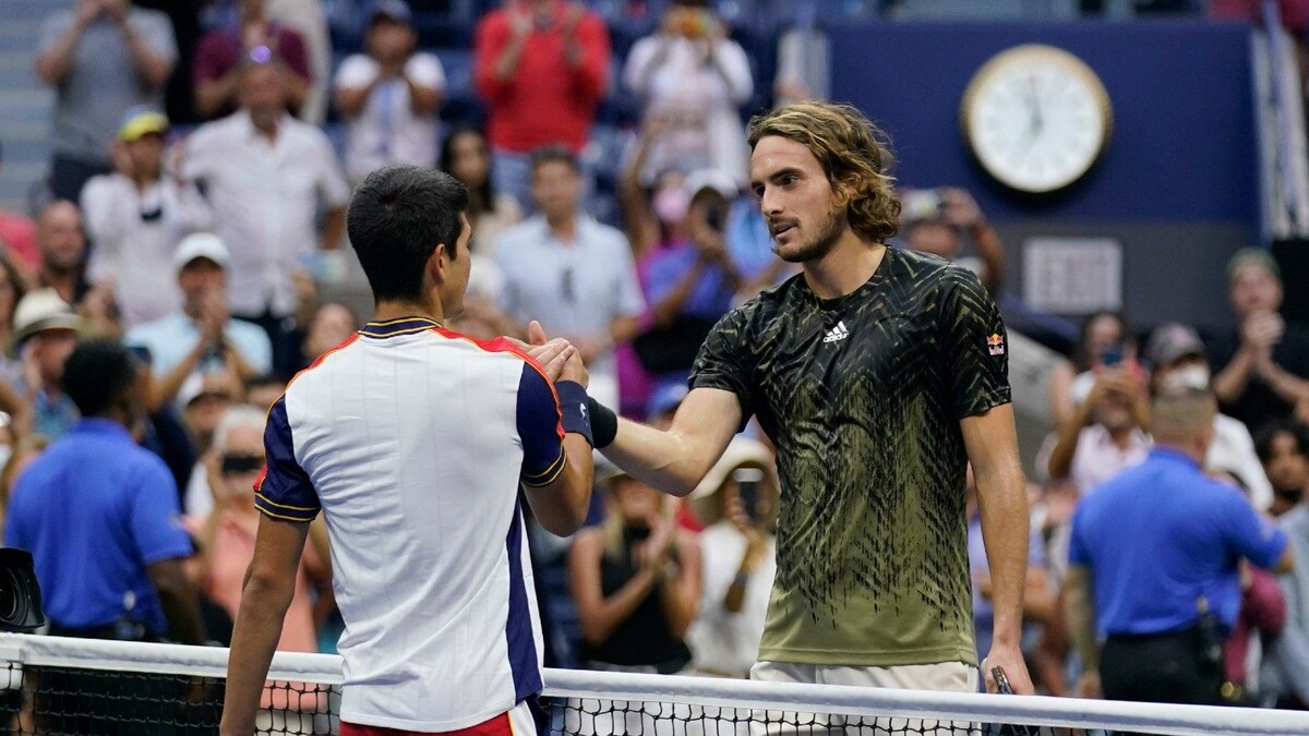 US Open 2021: Third Seed Stefanos Tsitsipas Upset by Spanish Teen Carlos Alcaraz