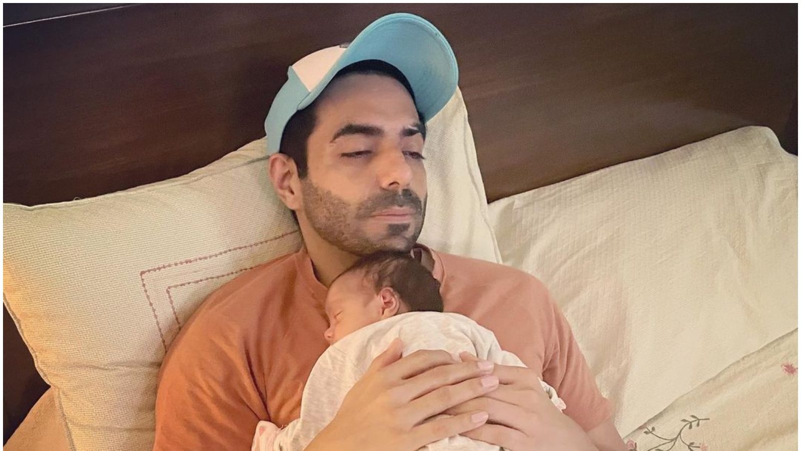 New Daddy Aparshakti Khurana Poses with His Newborn Daughter Arzoie, is Melting