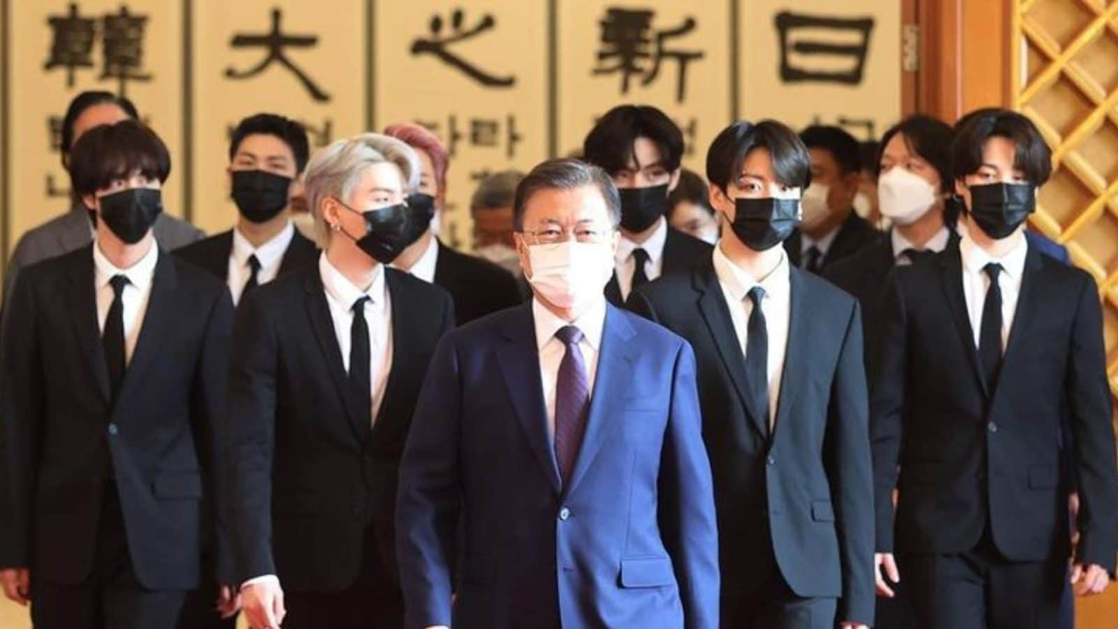 President Moon meets BTS, officially appoints them as special diplomatic  envoy