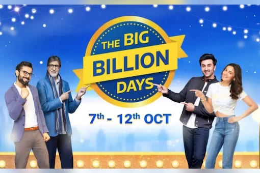 Flipkart is offering a 10 percent instant discount on purchases made during the Big Billion Days sale via Axis Bank and ICICI Bank cards. (Image Credit: Flipkart)