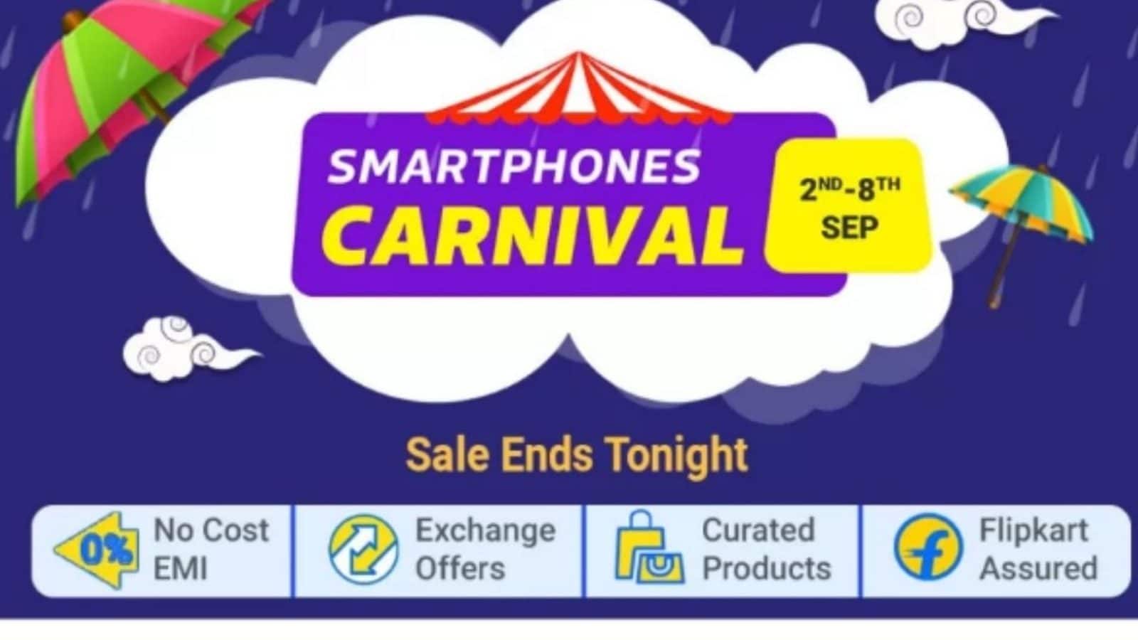 Flipkart Smartphones Carnival Sale Ends Tonight Last Minute Deals on