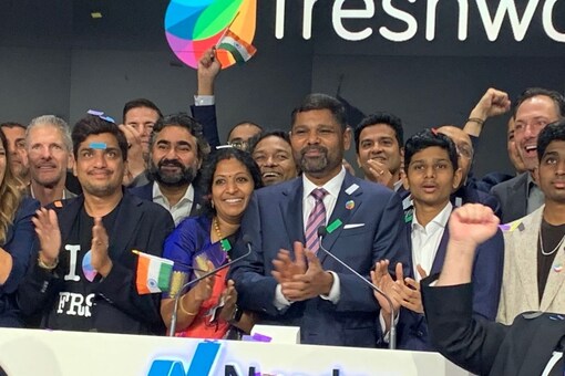 Freshworks priced 28.5 million shares at $36 per share. (Image: Girish Mathrubootham/Twitter)