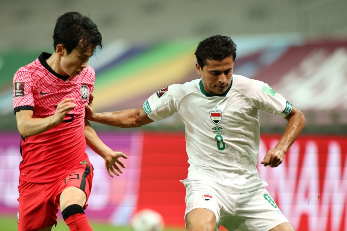 Iraq Hold South Korea To Goalless Draw In Fifa 2022 World Cup Qualifier Asian Games 2022 Soccer Korea