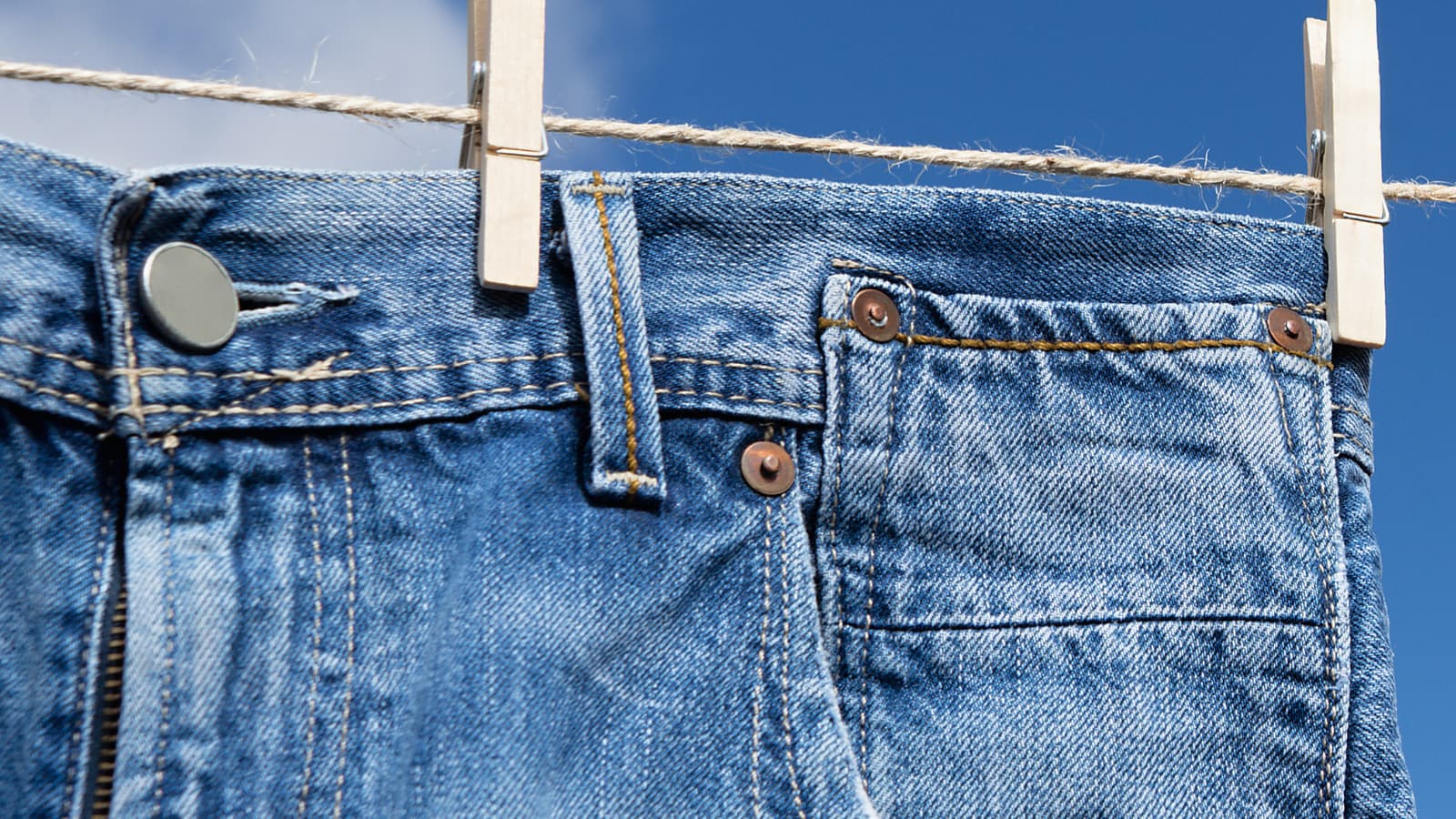 How often should you wash your jeans? Use the smell test, experts say