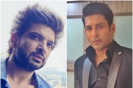 Karan Kundrra (left) claims he spoke to the late Sidharth Shukla the night before his death.  