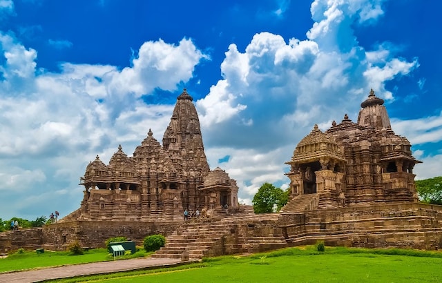 Dedicated to two religions, Hinduism and Jainism, Khajuraho Temples have just 10 percent of its carvings dedicated to erotic creative expressions (Image: Shutterstock)