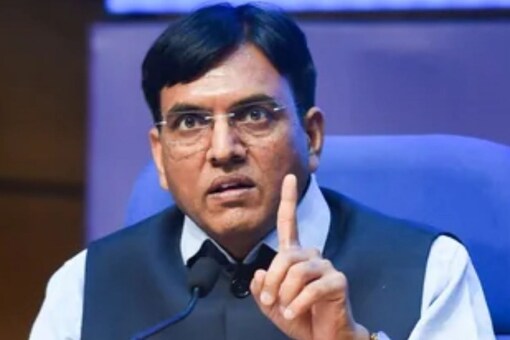 Mansukh Mandaviya chaired a high-level meeting with the Delhi government to review the public health measures taken for control and management of dengue.  (PTI)