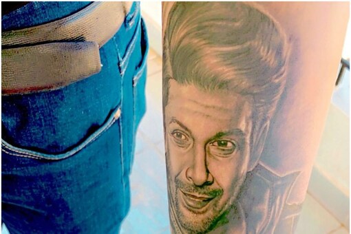 Shehbaz Badesha shows off his tattooed arm on social media