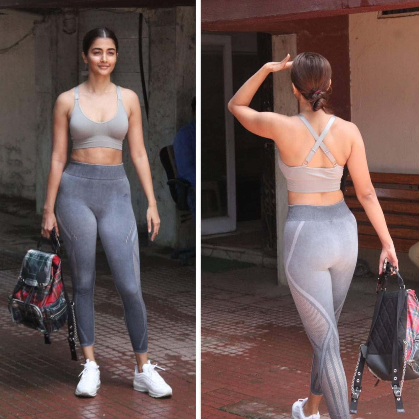Photostory: Pooja's Flaunts Her Slim & Fit Look IN Tight Gymwear!