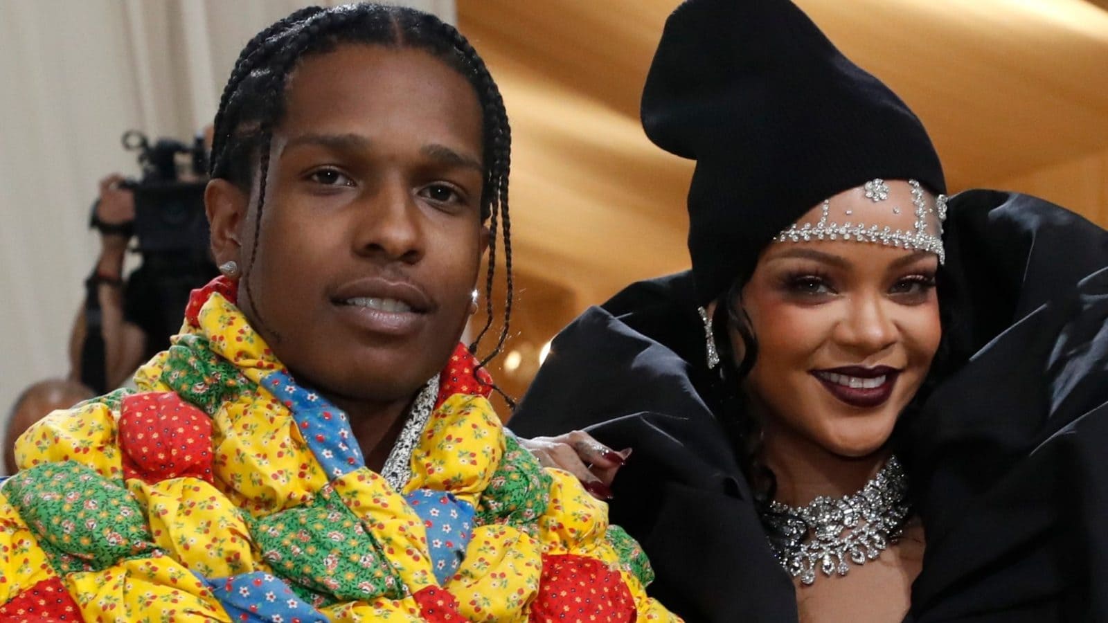 Met Gala 2021: Rihanna and ASAP Rocky Make Their Romance Red Carpet ...