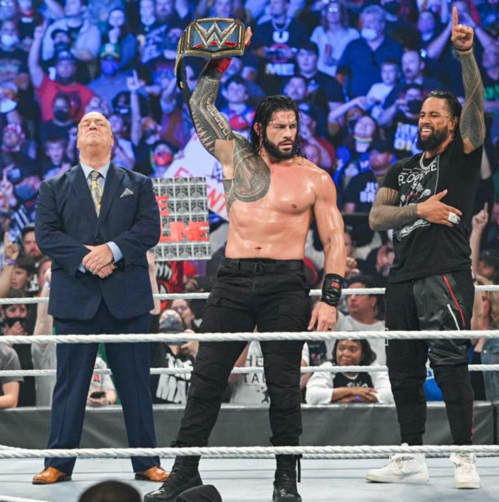 Roman reigns new best sale fight 2021 full match