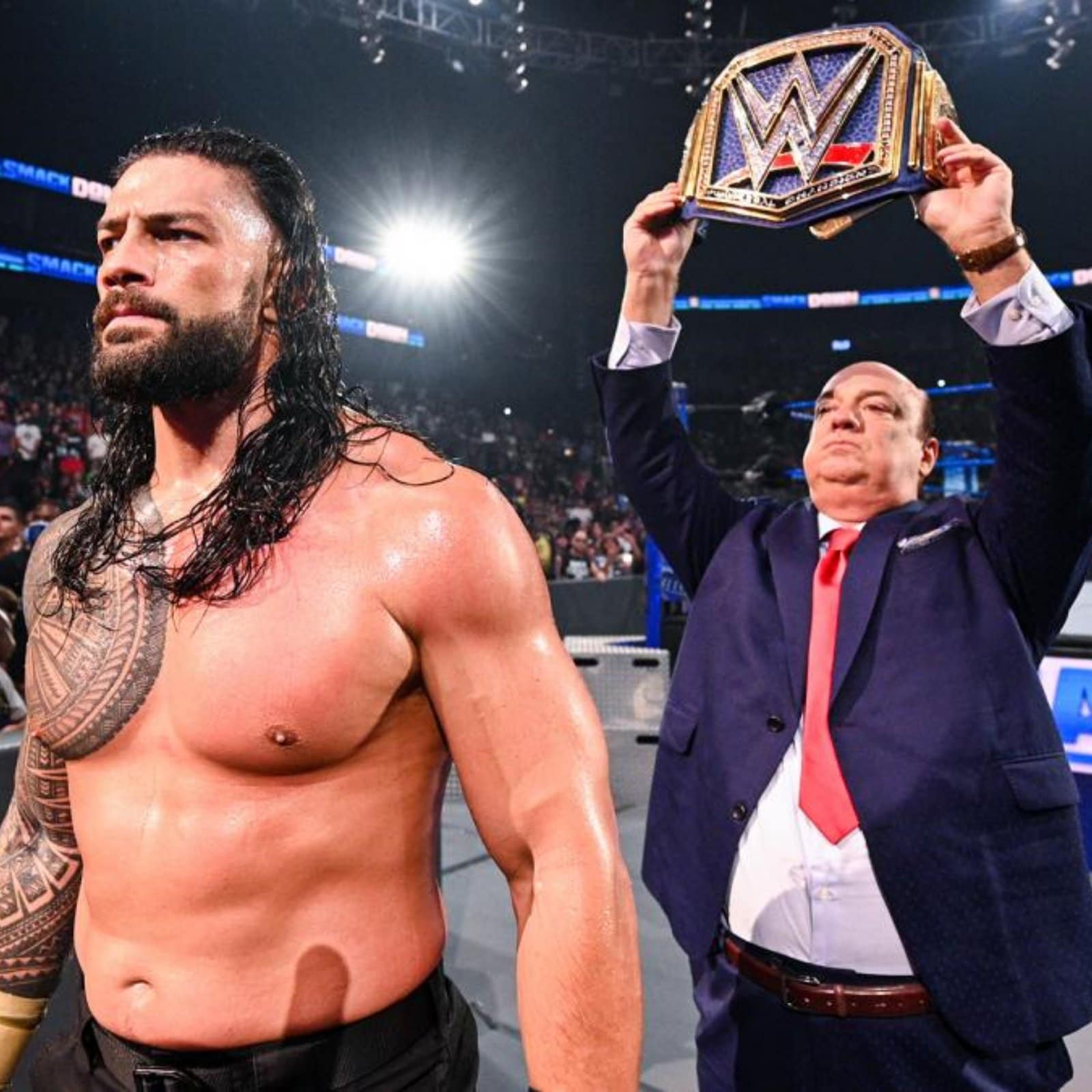 Wwe Smackdown Results Roman Reigns Dominates Becky Lynch Denies Bianca Belair Title Rematch