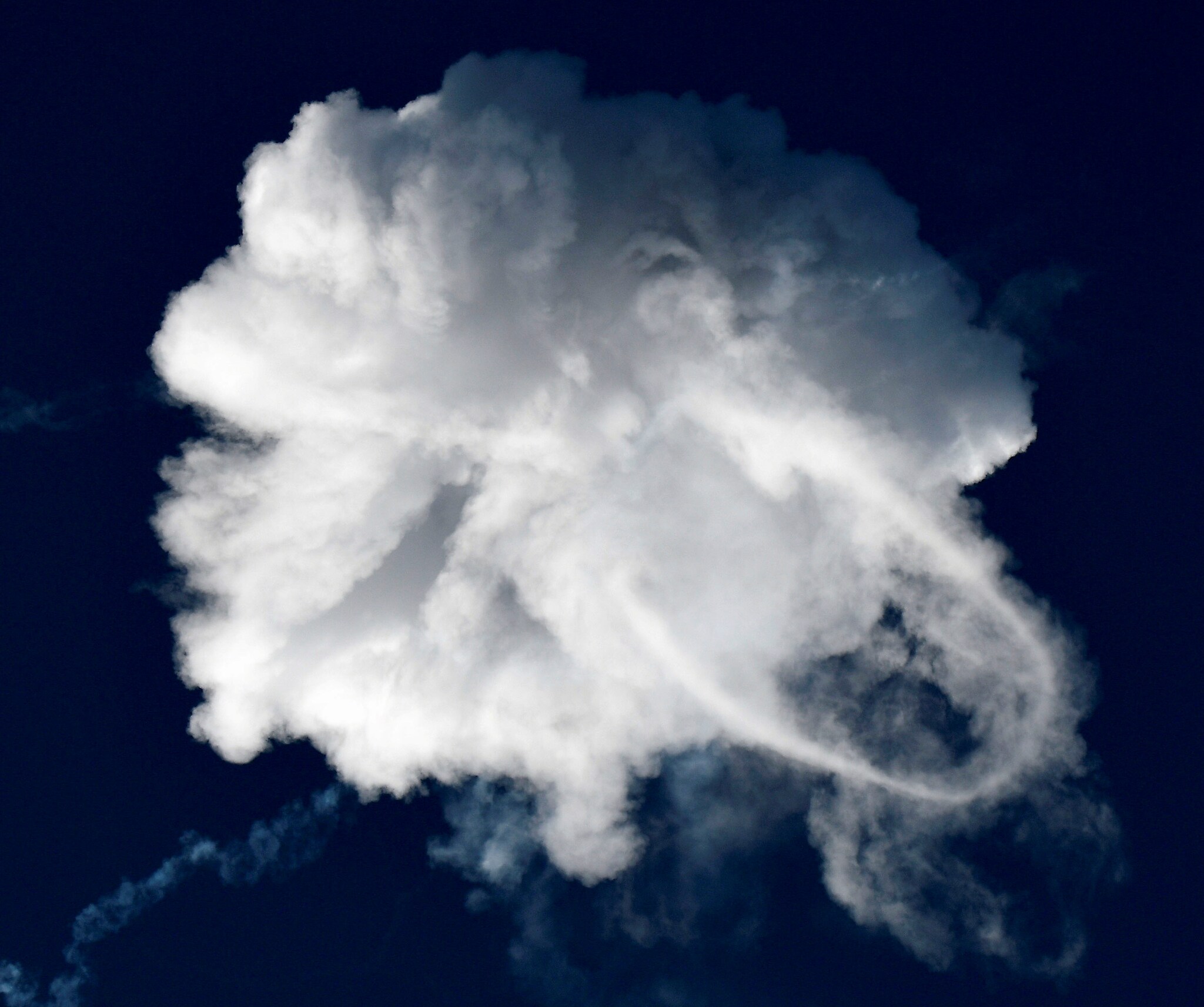 In Photos: Rocket Explodes Over Pacific Ocean in Massive Fireball